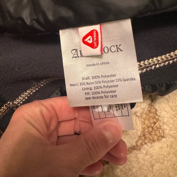 Ski Puffy Skirt - Alp n’ Rock, Bronze Puffer with polar fleece side panels - Picture 6 of 8